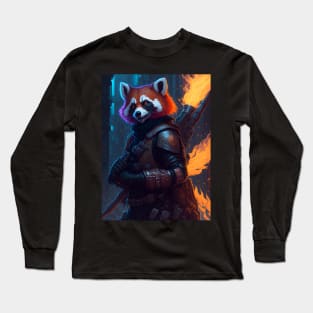 Flame Forged Paws Long Sleeve T-Shirt